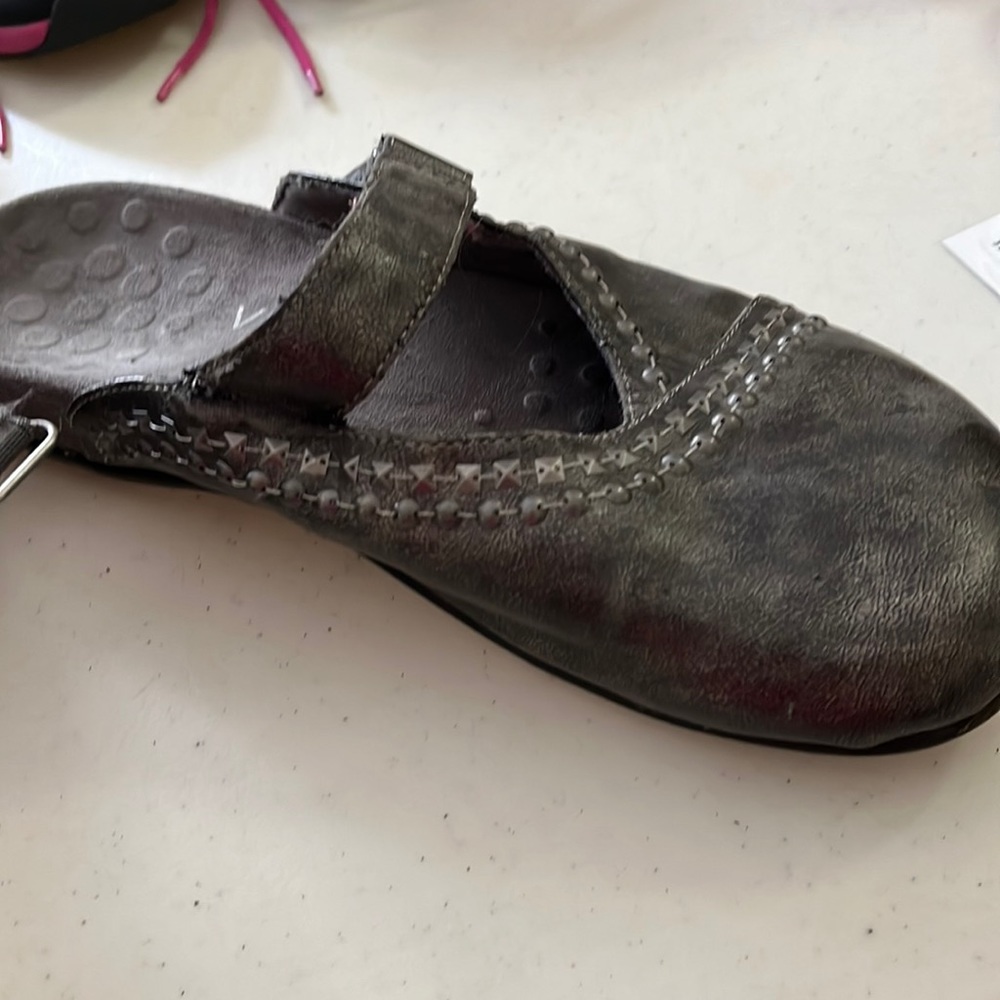 Vionic leather Mary Jane style orthoheels, sz 10